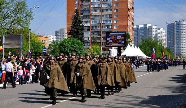 Праздничный парад Пушкино 9 мая 2019 года - Фото Пушкино