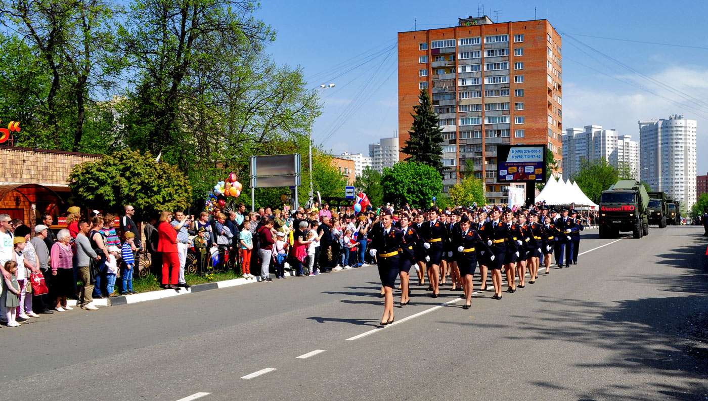 Праздничный парад Пушкино 9 мая 2019 года (7)