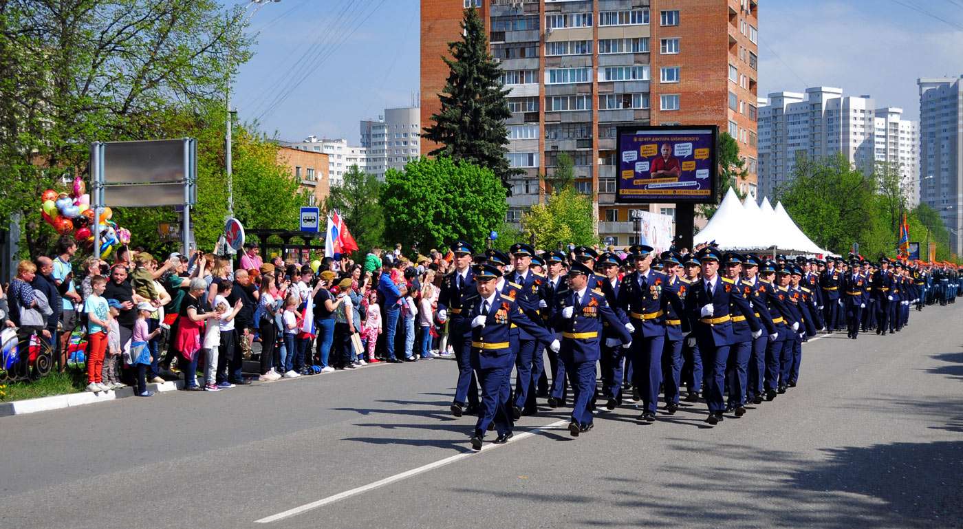 Праздничный парад Пушкино 9 мая 2019 года (3)