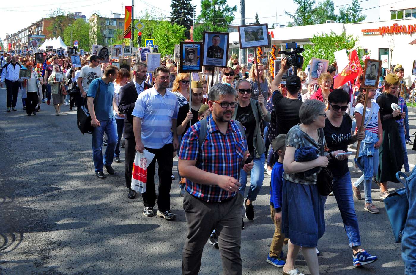 Бессмертный полк - Пушкино 2019 год (6)