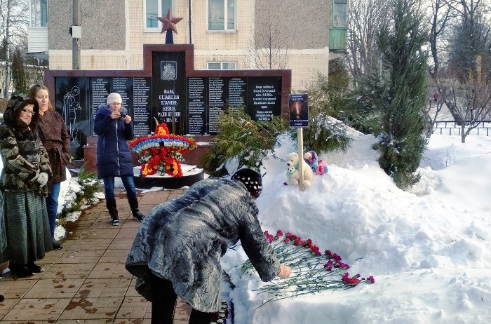 Также сегодня прошла акция памяти в селе Ельдигино Пушкинского района