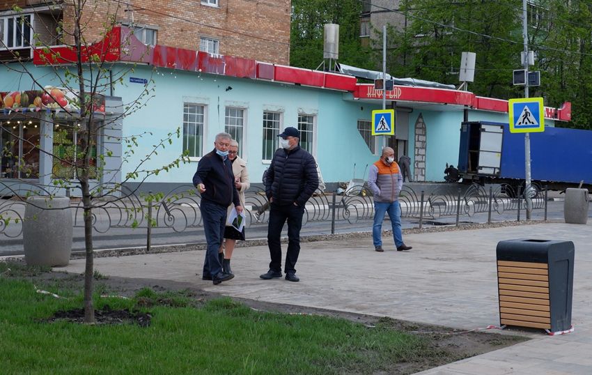 Заместитель министра благоустройства региона &nbsp;провёл сегодня выездное совещание на набережной реки Серебрянки в Пушкино.